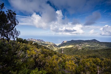 Fototapeta premium Teno-Gebirge, El Palmar, Masca, Teneriffa