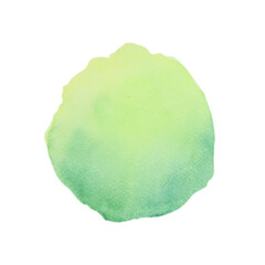green watercolor background