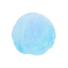 Abstract watercolor circle
