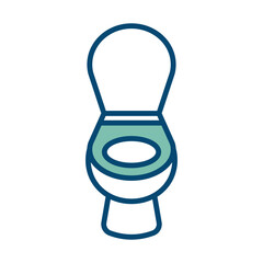 toilet icon vector design template in white background