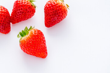 苺のアップ画像
