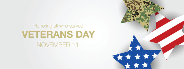 Military background, congratulations to veterans. Veterans Day in the United States