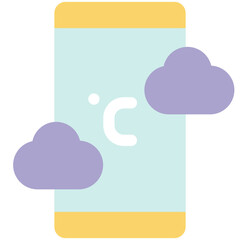 mobile flat icon
