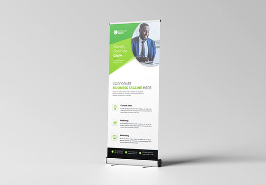 Business Rollup Banner Layout