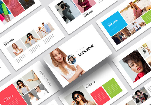 Fashion Look Book Presentation Layout