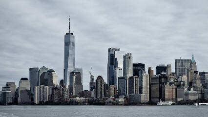 Fototapeta na wymiar New York One World Trade Center 
