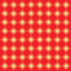 creative tangle pattern design with red background
