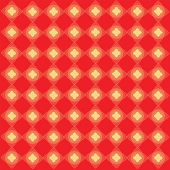 creative tangle pattern design with red background
