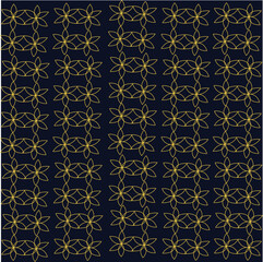  golden floral pattern design.