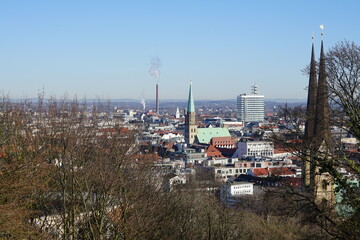 Obraz premium Bielefeld von Oben Drohne