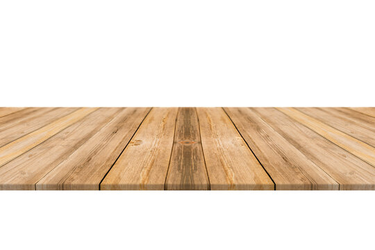 Wooden Floor On Transparent Backround