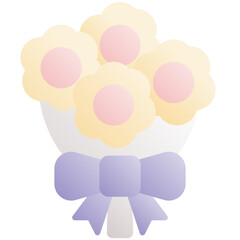 flower gradient icon