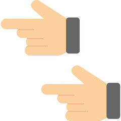 Pointing Left Icon