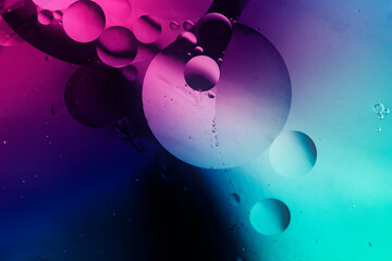 abstract graphic background with colorful circles