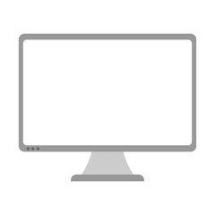 Computer Monitor Vector illustration.