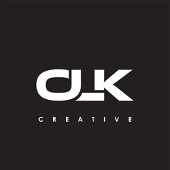 OLK Letter Initial Logo Design Template Vector Illustration