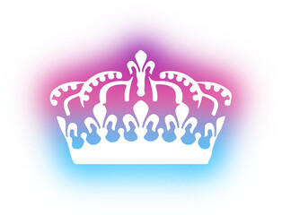 Collection of crown neon