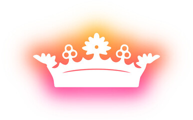 Collection of crown neon