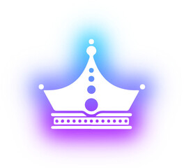 Collection of crown neon