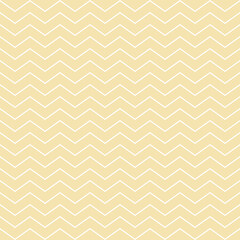 Fototapeta premium Yellow and White Zigzag Seamless Pattern 