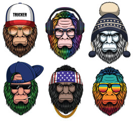 Bigfoot fashion set collection
