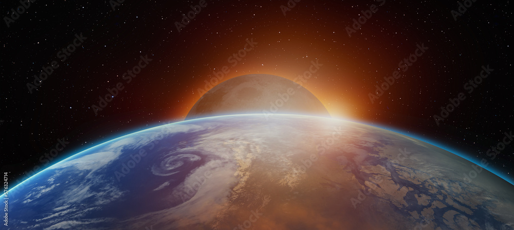 Aufkleber solar eclipse 