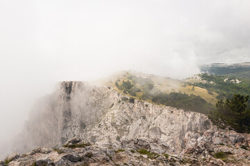Fototapeta premium Valley up in the Mountaints