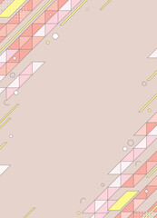 涼しげでエネルギッシュ、動きのある背景デザイン