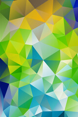 vector abstract polygonal background of effect geometric triangles