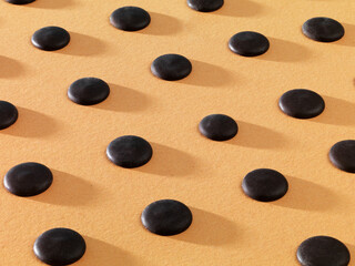 Chocolate drop pattern