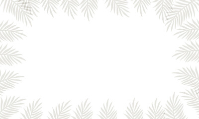 Palm leaves pattern vector design for your design