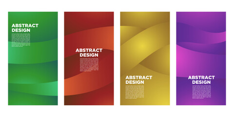 bundle of unlimited abstract background templates. used for brochures, banners, advertising, business. vector illustration.