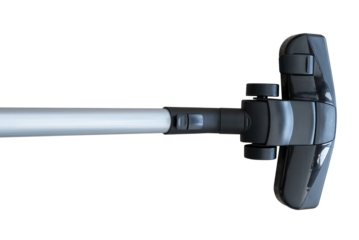 top down view of vacuum cleaner nozzle and pipe