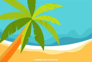 Foto op Plexiglas Seasonal vertical banners for social media stories wallpaper  summer landscapes © Mbah