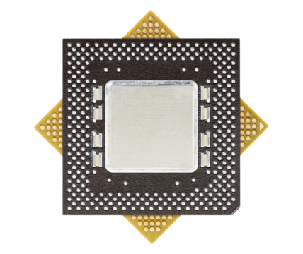 Central processing unit or Computer chip