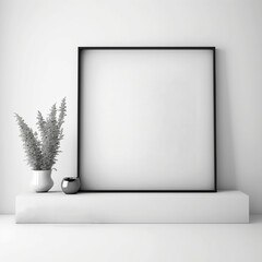 Blank Photoframe Mockup for Product Design , Shop Listing, Etsy Listings Presentations