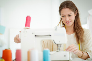 Women working together Small business, SME, tailoring designs for customers. Both of them acted as great designers.