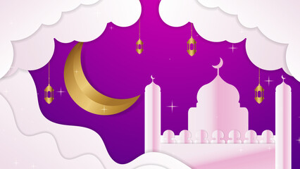 Fototapeta premium Elegant Ramadan Islamic Vector Background