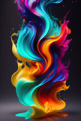 An abstract background with space for a text