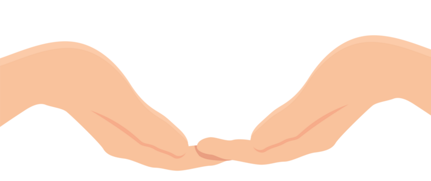 Hands Holding Object