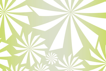 Abstract vector background with an illustration of blooming flowers in gradient colors	