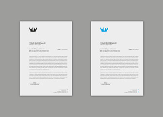 modern design template for your design, letterhead template, vector pixel style modern unique school hospital medical new minimalist elegant vector illustrator mosaic corporate letterhead design