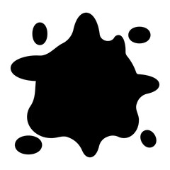 bloodstains glyph icon