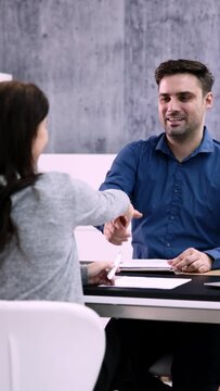 Staffing Interview In Office