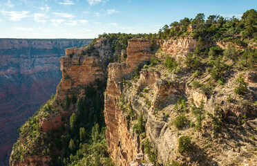 Side of Cliff at Grand Canyon National Park