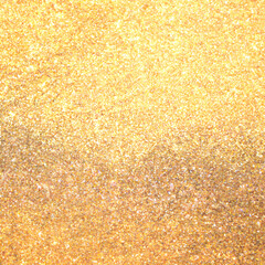Gold glitter