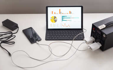 portable charging station, power technology