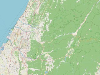 Taichung, Taiwan. OSM. No legend