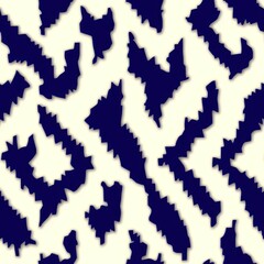 Fototapeta na wymiar Abstract bold and colorful memphis style pattern, pale colors, generative ai
