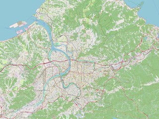 Taipei, Taiwan. OSM. No legend